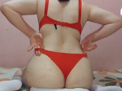 Amateur, Anal, Arabe, Gros cul, Femme couguar, Éjaculation interne, Maman, Rugueux