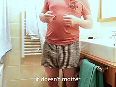 18 años, Amateur, Corrida, Polla, Mamá, Ducha, Madrastra, Chupando