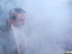 Arsch, Grosser schwanz, Blasen, Stiefel, Milf, Nylon, Gefesselt, Eng