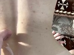 Phiasco fucks on the balcony