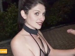 Real couple, exhibitionist, gorge profonde