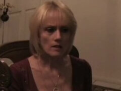 ブロンド, フェラチオ, イく瞬間, お婆さん, 自家製, 熟年, 淫乱熟女, 妻