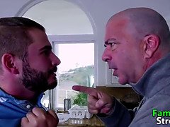 Grote lul, Grote mammen, Rondborstig, Hd, Zoon, Tiener, Tieten likken