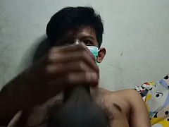 Anal, Noire, Sucer une bite, Noir ébène, Homosexuelle, Branlette thaïlandaise, Indonésienne, Maigrichonne