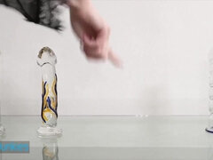 Grosser arsch, Grosse titten, Blasen, Kehlenfick, Dildo, Hundestellung, Milf, Titten