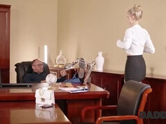 Schönheit, Blondine, Tschechisch, Papi, Europäisch, Verführt, Rasiert, Titten