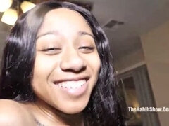 Amateur, Black, Ebony, Natural, Petite, Reality