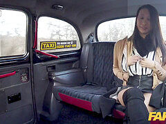 Asian, Big ass, Big cock, Blowjob, Brunette, Car, Chinese, French