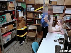 Sucer une bite, Attrapée, Hard, Hd, Police, Suçant, Adolescente, Uniforme