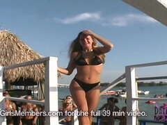 Strand, Grote mammen, Badpak, Dichtbij, Concours, Hd, Feest, Kut duiken