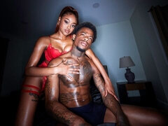 Damion Dayski and Destiny Mira are enjoying hard black sex