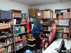 フェラチオ, 捕まる, ハードコア, Hd, 3p男男女, ポリス, 三人, ユニフォーム