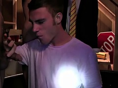 Str8 college stud hazed in public anal for voyeur fraternity