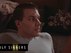 お尻, ベッドルーム, フェラチオ, 浮気者, Hd, 母, 息子, フェラする