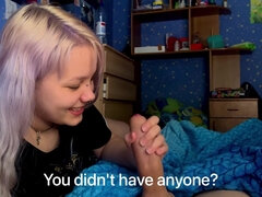 Grosse bite, Blonde, Sucer une bite, Tir de sperme, Queue, Fait maison, Seins naturels, Cheveux courts