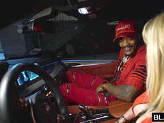 Grosser schwanz, Bisexuell, Schwarz, Blasen, Lecken, Muschi, Ablutschen, Ehefrau