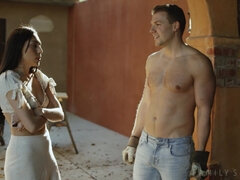 Americano, Negro, Mamada, Engañando, Besar, Lamidas, Coño, Tetas