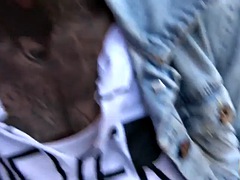 Hard, De plein air, Piercing, Pov, Public, Réalité, Maigrichonne, Tatouage