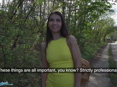 Pijpbeurt, Bruinharig, Sperma shot, Hondjeshouding, Italiaans, Buiten, Openbaar, Strak