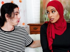 18 jaar, Grote kont, Grote lul, Grote mammen, Hondjeshouding, Zwart, Vriendin, Tiener