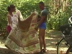 18 años, Amateur, Polla, Maduro, Al aire libre, Sexo fuerte, Chupando, Tabú