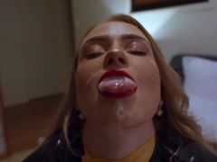 Blondine, Blasen, Handjob, Hardcore, Hd, Pov