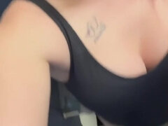 Babyfantasy83 I Dildo Myself In A Pool Cabin A Voyeur Surprises Me