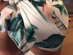 Leie, Blasen, Kleid, Fetisch, Riesig, Pov, Muschi, Titten