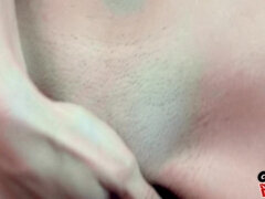 Blonde's Bathroom Romance Sparks Wild Couple's Passionate Heat