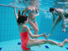 Tussi, Grosse titten, Blondine, Braunhaarige, Hd, Pool, Öffentlich, Jungendliche (18+)