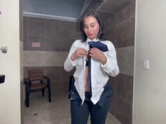 素人, デカ尻, フェラチオ, ハードコア, なめる, 淫乱熟女, 赤毛, ティーン