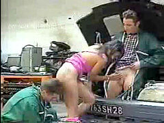 アナル, フェラチオ, イく瞬間, 顔射, フィストファック, インド人, 三人