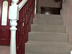 Badkamer, Pijpbeurt, Rijpe lesbienne, Moeder die ik wil neuken, Tiener, Trio