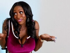 デカ尻, デカチン, デカパイ, フェラチオ, バック, 黒人, 女 人男 人, ペニス