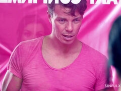 Sinful Brunette Lady Gang Colors Of Sin Pink - Lady gang fetish erotic hardcore