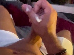 Grosser schwanz, Spermaladung, Schmuddelige sprache, Schwarz, Französisch, Schwul, Hardcore, Solo