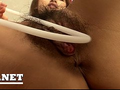 Leie, Asiatisch, Hd, Japanische massage, Lecken, Muschi, Weibliche ejakulation, Eng