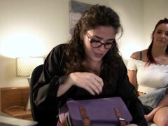 美女, デカ尻, 茶髪の, 顔面騎乗, レズビアン, なめる, オマンコ, フェラする