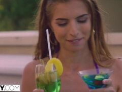 18 años, Anal, Culo, Rubia, Garganta profunda, Polla, Montar, Adolescente
