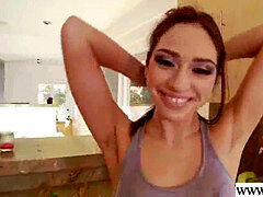 (sara luv) Naughty Alone girl Use hookup Tos To jack clip-16