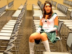 Anal Tease with Melody and Her Butt Plug