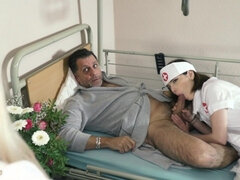 18, フェラチオ, ダブル開発, 女, 祖父, Hd, 看護婦, ティーン