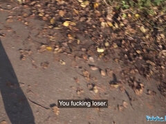 Blond, Pijpbeurt, Europees, Geld, Buiten, Gezichtspunt, Openbaar, Ruw