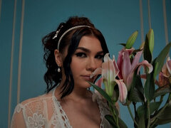 デカパイ, 茶髪の, 指いじり, グローブ, 下着, オマンコ, 一人, ストッキング