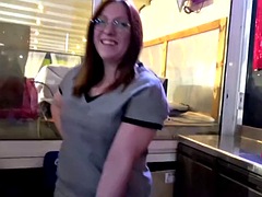 Amateur, Rondelette, Français, Interracial, Rousse roux, Chevaucher, Pute, Nénés