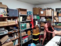 Sexy thief Audrey Royal bangs by 2 officers