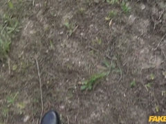 Amateur, Mamada, Británico, Al aire libre, Pov, Uniforme