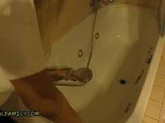 Blond, Sperma shot, Hardcore, Reusachtig, Moeder, Orgasme, Douche, Taboe