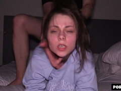 Schlafzimmer, Grosser arsch, Grosser schwanz, Blasen, Hundestellung, Natürlichen titten, Pov, Titten