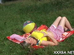 Blondine, Spermaladung, Masturbation, Milf, Spielzeuge